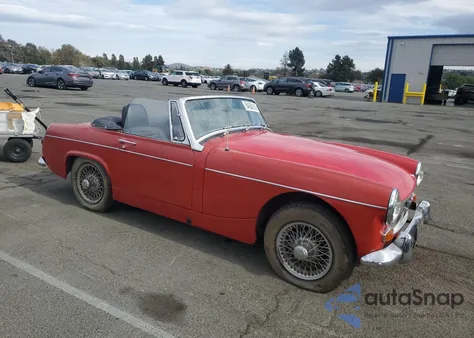 1969 Mg Midget из США, поврежденный, VIN BMC69GAN4U74713G